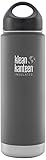 Klean Kanteen Wide Insulated Bottle with Stainless Loop Cup, Granite Peak, 20-Ounce