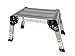 Neocraft 60635 Heavy Duty Aluminum Stool - 350Lbs. Capacity, Silver