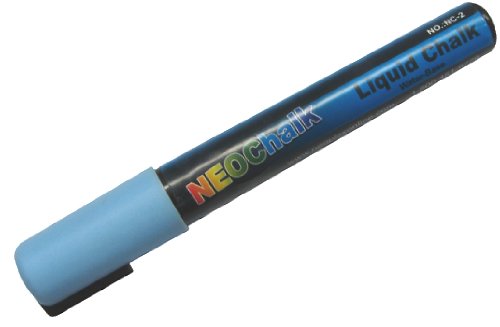 NeoChalk Liquid Chalk Marker Chisel Tip - Blue
