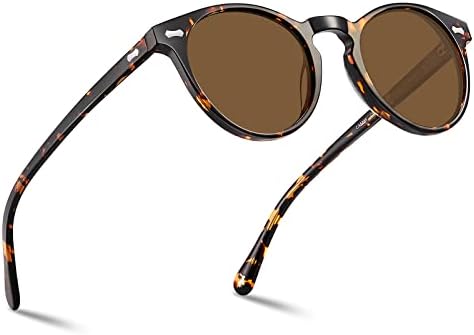 Amazon.com: CANYEUX Vintage Round Polarized Sunglasses for  display picture 2