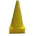 Coast Athletic 9 Inch Sports Training Cones All Yellow - 6 PACK