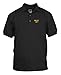 U.S. Navy Seal Military Embroidery Embroidered Unisex Adult Golf Polo Shirt Navy Large