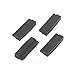 Kool Stop Insert Rounded Philips Rod Brake Shoe Holders, Black (Bag of 4)