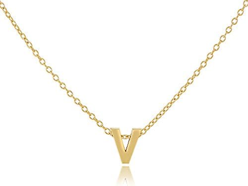 TTVOVO DIY 26 Letters Charm Pendants Necklaces Women Clavicle Chain Necklace Letter Initial Chain Necklace 