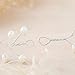 Bridalvenus Bride Wedding Headband Bridal Peal Halo Hair Accessory Headpiece for Women and Girls (Silver)