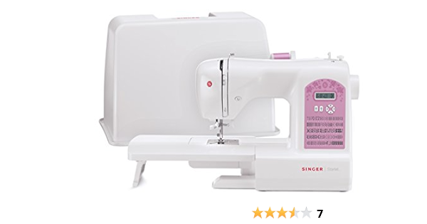 Singer 6699 Starlet Elektronik Dikis Makinesi Beyaz Pembe Amazon Com Tr Oyuncak