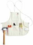Custom Leathercraft C10 Canvas Bib Apron, 12 Pocket