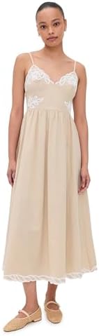 MOON RIVER Women's Striped Knit Top Midi Dress, Cream, S at Amazon Women's  Clothing store