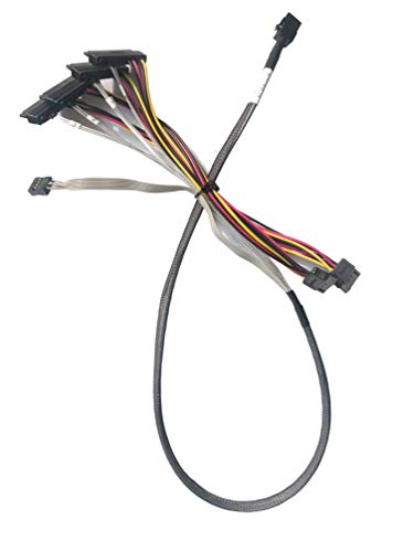 DiLinKer HD Mini-SAS(SFF-8643) to 4 Port SAS(SFF-8482) with 15pin Power Cable(75CM) - Thumbnail 4