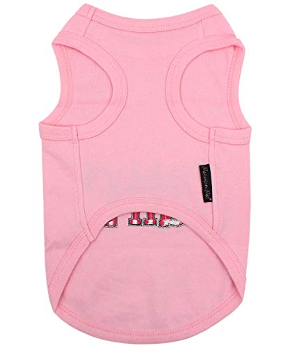 Parisian Pet Dog Cat Clothes Tee Shirts Mommy's Boy, Daddy's Girl