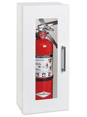 Fire Extinguisher Cabinet - 2 1?2 - 5 lb, Surface Mount