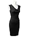 DRESSIS Women's Sleeveless Cowl Neck Slim Midi Sheath Dress S to 3XL (12 Colors)