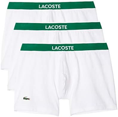 lacoste men's boxer shorts pack of 3