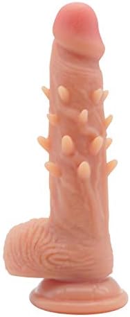 LFLZCP 8.27 inch Lifelike Real Feeling Suction Cup Waterproof Dilidó for Women