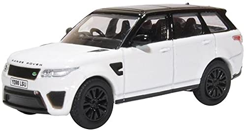 Oxford Diecast 1:76 Range Rover Sport SVR Fuji White Collectable model 76RRS004