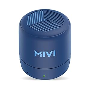 Mivi Play Bluetooth Speaker with 12 Hours Playtime. Wireless Speaker Made in India with Exceptional Sound Quality…