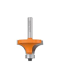CMT 838.380.11 Roundover Bit, 1 4-inch Shank, 1 2-inch Radius, carbide-tipped by cmt
