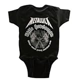 Metallica Horseman Unisex Baby Infant Bodysuit, Black