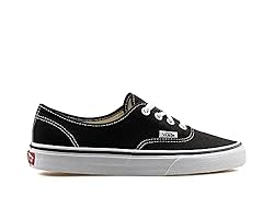 Vans Authentic Unisex Sneakers, Black/White, 10.5