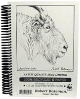 Robert Bateman - Recycled Sketch Book - 14" x 17"