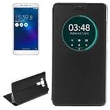 ELICA Window Leather Flip Cover for Asus Zenfone 2 ZE551ML (Black)