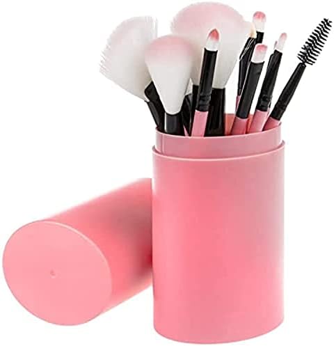 ORiTi 12pcs Synthetic Makeup Brushes Travel Set With Holder