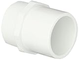 Spears 461 Series PVC Pipe Fitting, Adapter, Schedule 40, 1-1/2