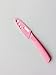 Mikale 3 Inch Ceramic Paring Knife with Sheath.soft Grip Pink Handle