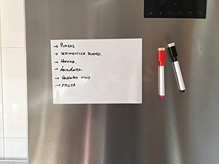 WASEX Borrador En Seco Pizarra Magnética Imán De Nevera Etiqueta ...