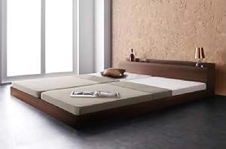 Amazon Ikea ニトリ好きに 棚 コンセント付きフロアベッド Mon Ange モナンジェ マルチラススーパースプリングマットレス付き クイーン ウォルナットブラウン フレーム マットレスセット オンライン通販 Amazon Ikea ニトリ好きに 棚 コンセント付きフロアベッド Mon Ange モナンジェ マルチラススーパースプリングマットレス付き クイーン ウォルナットブラウン フレーム マットレスセット オンライン通販