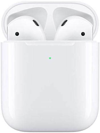 2019d AirPods2 with Wireless Charging Case (Wireless Charging, Voice Activated Siri and More)