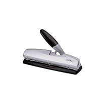 Swingline 3 Hole Punch, Desktop, Punches 2-7 Holes, LightTouch, High Capacity, 20 Sheets (A7074030)