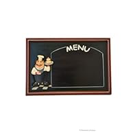 American Chateau 24" X 16" Large Fat French Chef Blackboard Menu Board Wall Hanging Decor
