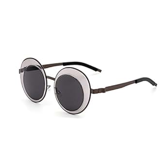 Tansle new style womans Sunglasses Double ring flower