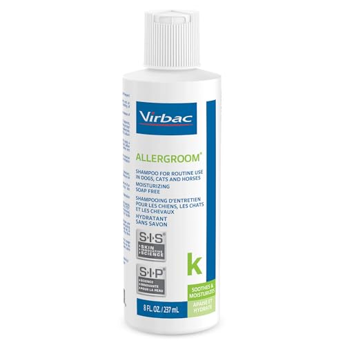 Allergroom Shampoo for Dogs, Cats & Horses - for Normal or Dry Skin