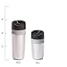 OXO Good Grips Double Wall Travel Mug, Silver- 15 ounce