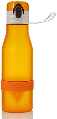 Mamasen 2-in-1 Water Bottle Infuser & Integrated Frosted Lemon Fruit Juice Cup 550ml