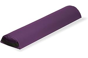 EARTHLITE Bolster Pillow Half Round - Durable Massage Bolster, 100% PU Upholstery incl. Strap Handle/Professional Quality for