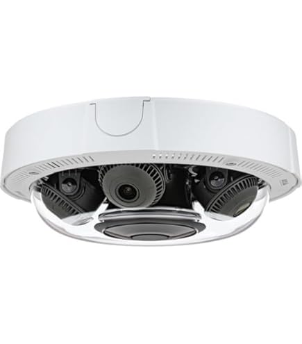 Amazon.com : Axis P3738-PLE Multisensor Panoramic Camera, 4x4K