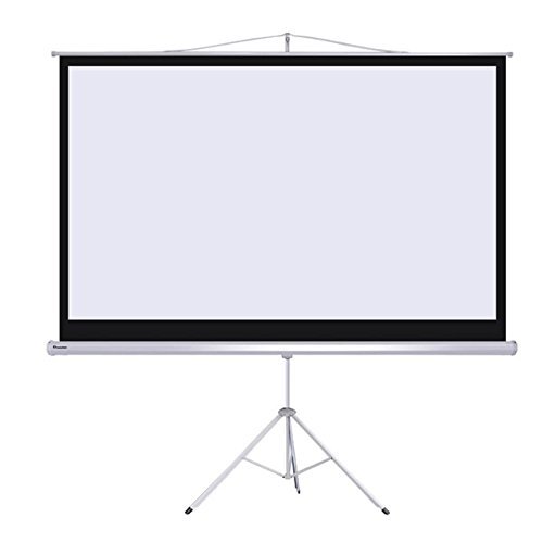 Koval 100" 16:9 Manual Tripod Stand Projector Screen
