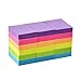 Sticky Notes 1.5 x 2 Self-Stick Notes 6 Bright Color 18 Pads, 100 Sheets/Pad (6 Bright)