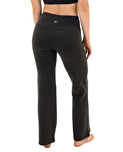 Spalding Womens Activewear High Waisted Bootleg Yoga Pants