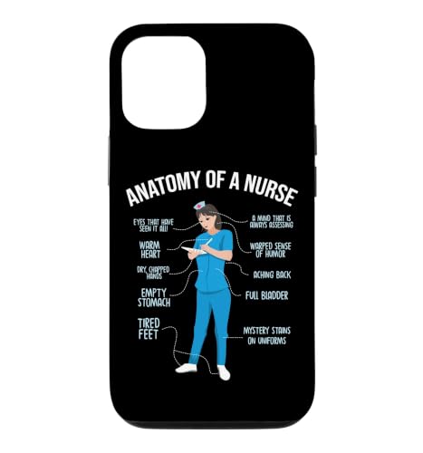Nurse Anatomy Of A Nurse Case for iPhone 12/12 Pro
