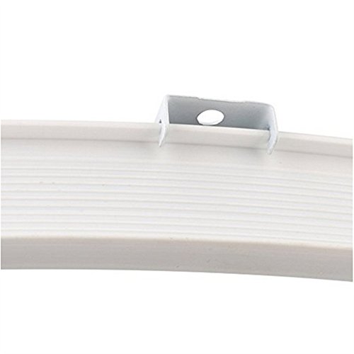 Pi-Pi 5 Meters Window Curtain Track Soft Curve Balcony Curved Track Rail Accessories Alloy Plastic - Thumbnail 3