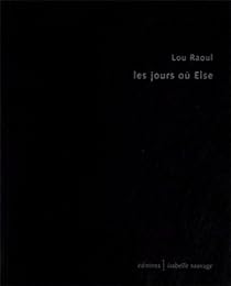 Les  jours où Else