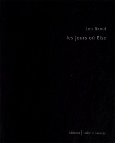 Les  jours où Else