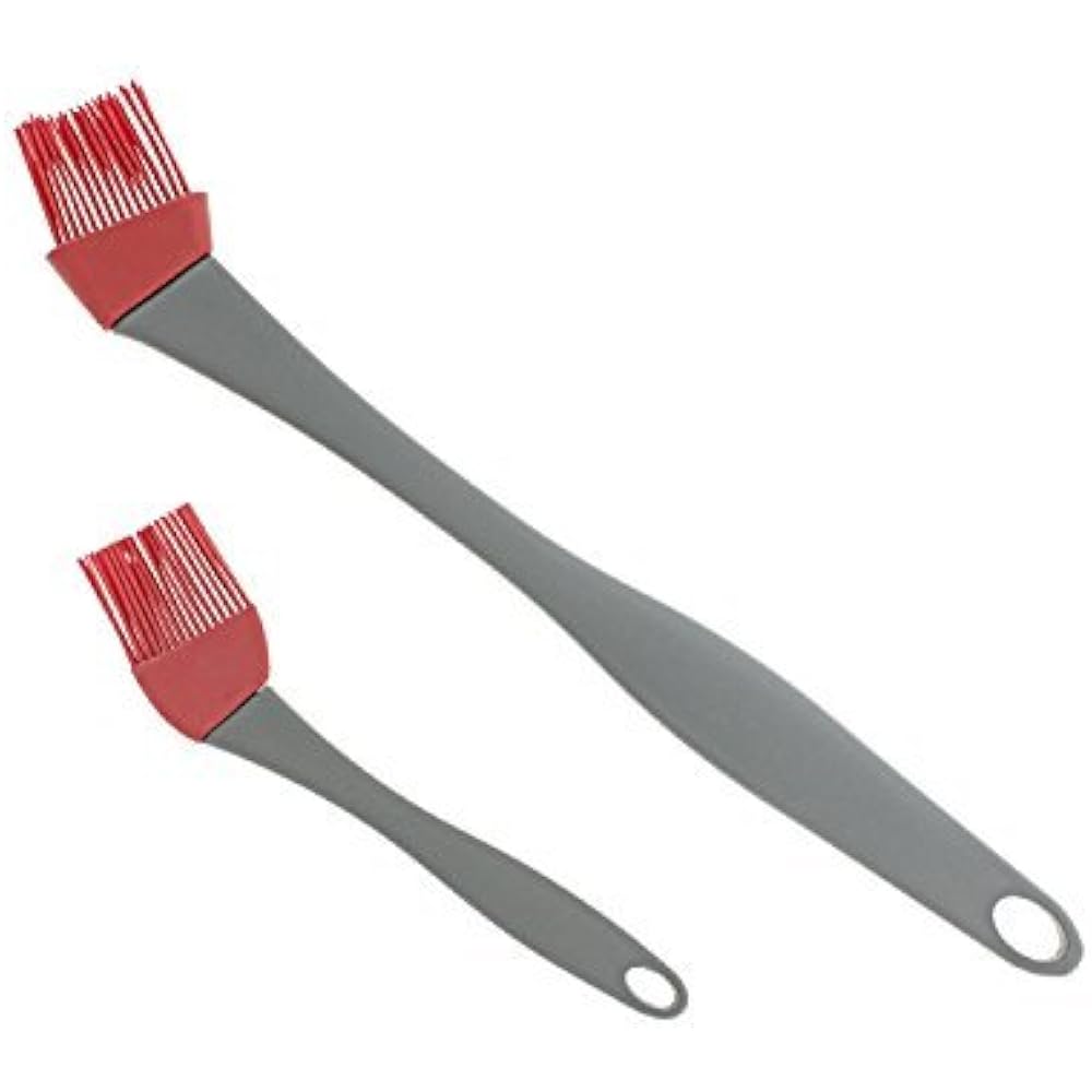 Pastry Brush, Professional Grade Heat Resistant Silicone Basting Set