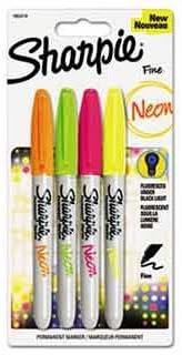 SAN1863419 UNITED STATIONERS (OP) MARKER,SHARPIE NEON,Ast