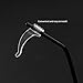 NUOLUX Eyeglasses Anti-Skid Ear Pads Ear Hook 20 Pairs (Transparent)