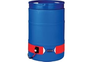 BriskHeat Plastic Drum Heater - 55-Gallon, 300 Watt, 120 Volt, Model Number DPCS15